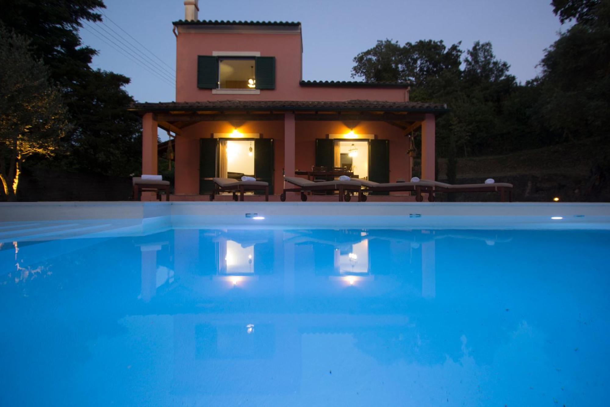 Quercus Villa, Achilleion Palace, Corfu Перама Экстерьер фото