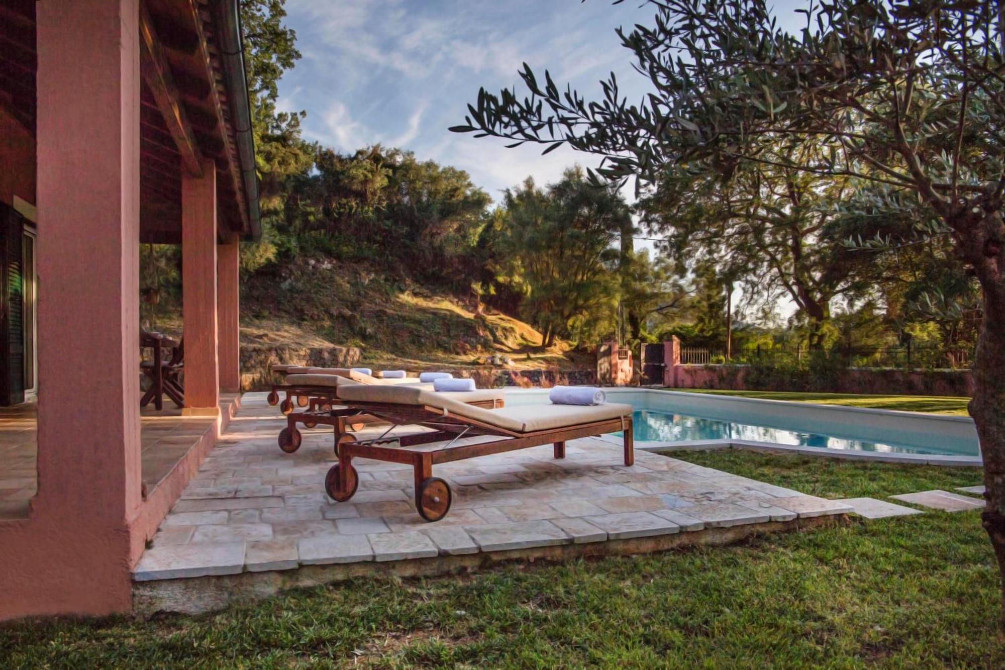 Quercus Villa, Achilleion Palace, Corfu Перама Экстерьер фото